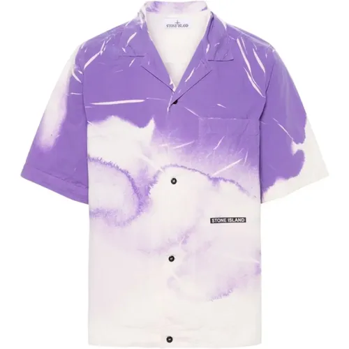 Shirts > Short Sleeve Shirts - - Stone Island - Modalova