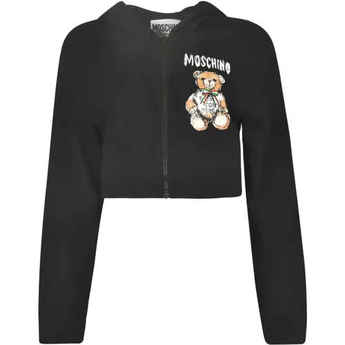 Sweatshirts & Hoodies > Zip-throughs - - Moschino - Modalova
