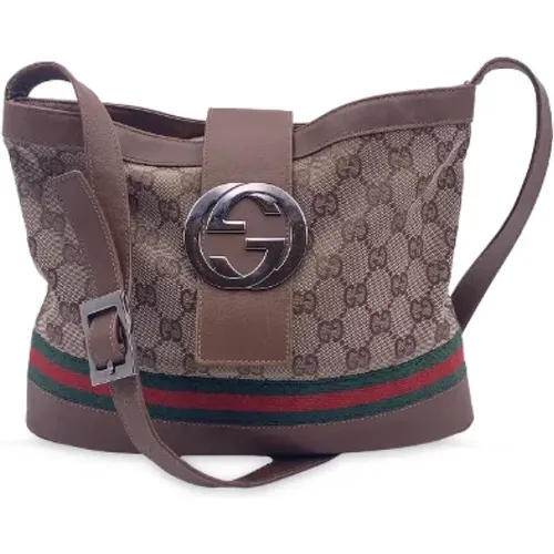 Pre-owned > Pre-owned Bags > Pre-owned Cross Body Bags - - Gucci Vintage - Modalova