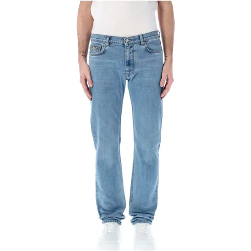 Jeans > Straight Jeans - - Versace - Modalova