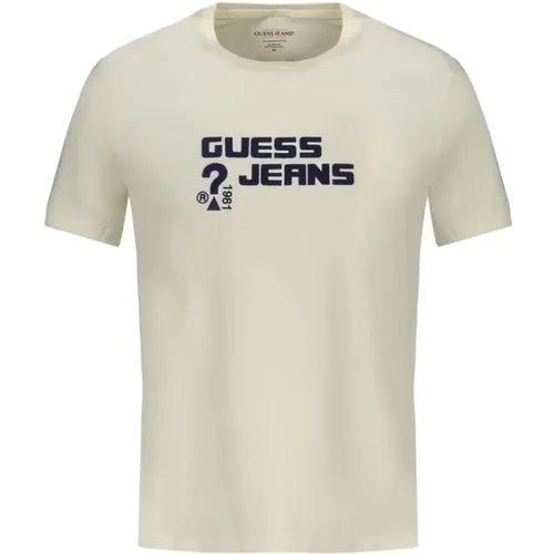 Guess - Tops > T-Shirts - Beige - Guess - Modalova