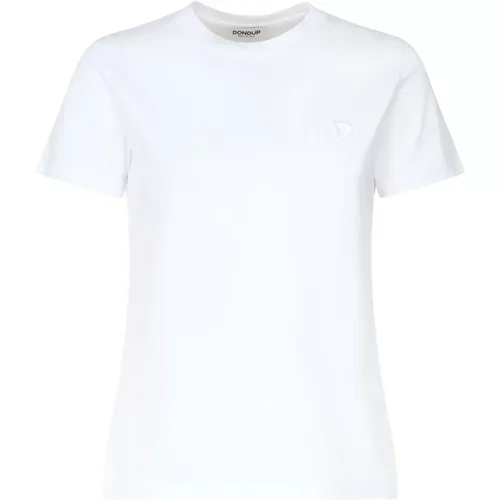 Dondup - Tops > T-Shirts - White - Dondup - Modalova