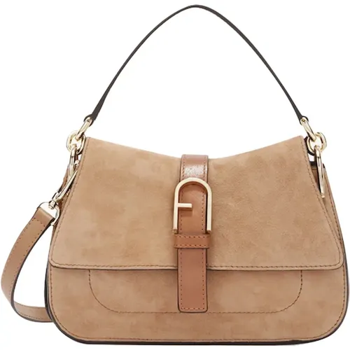 Furla - Bags > Handbags - Beige - Furla - Modalova