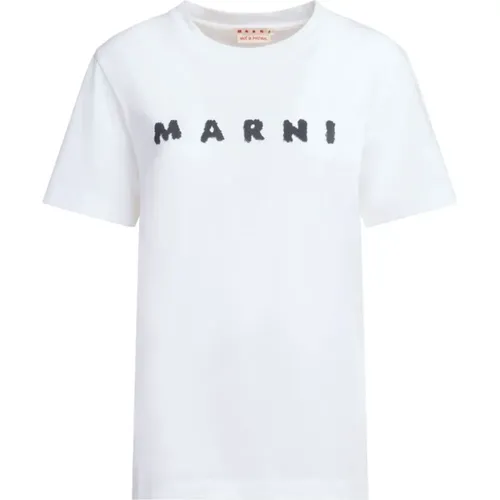 Marni - Tops > T-Shirts - White - Marni - Modalova