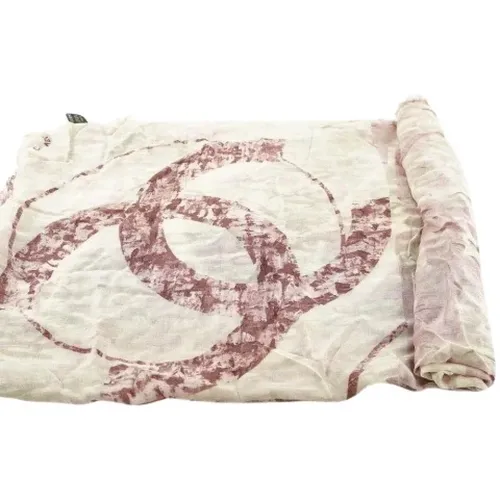 Pre-owned > Pre-owned Accessories > Pre-owned Scarves - - Chanel Vintage - Modalova