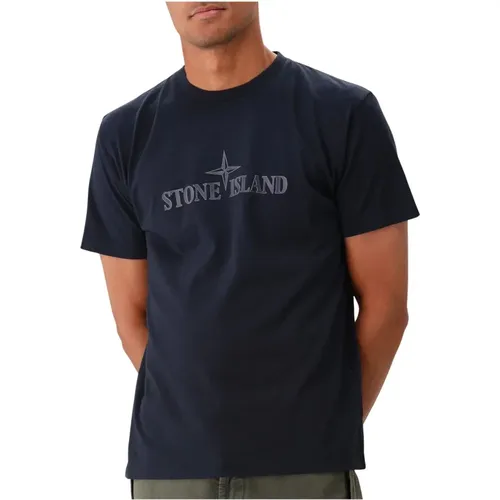 Tops > T-Shirts - - Stone Island - Modalova