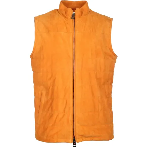 Kired - Jackets > Vests - Orange - Kired - Modalova