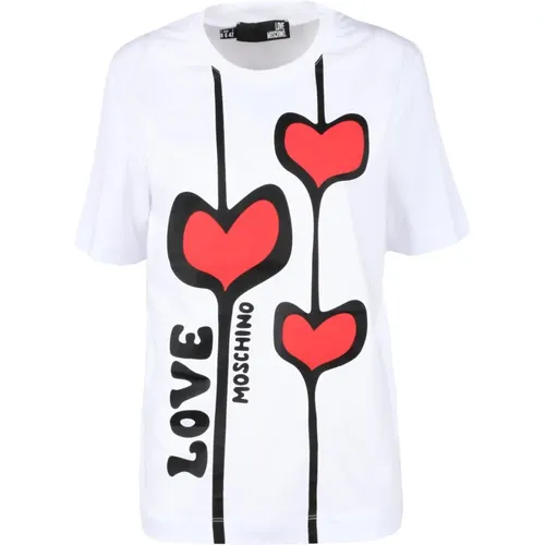 Tops > T-Shirts - - Love Moschino - Modalova