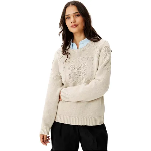 Knitwear > Round-neck Knitwear - - IN Front - Modalova