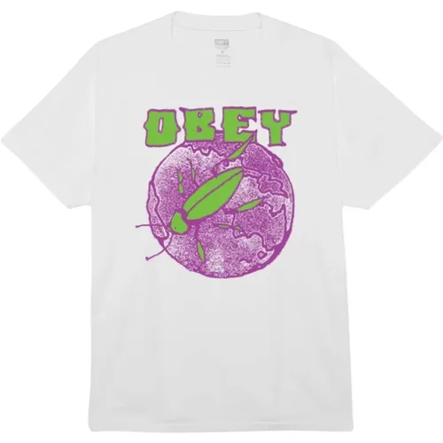 Obey - Tops > T-Shirts - White - Obey - Modalova