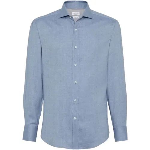 Shirts > Casual Shirts - - BRUNELLO CUCINELLI - Modalova