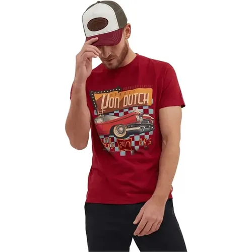 VON Dutch - Tops > T-Shirts - Red - Von Dutch - Modalova