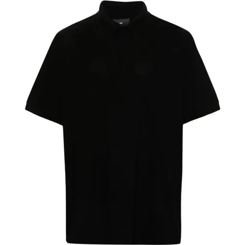 Y-3 - Tops > Polo Shirts - Black - Y-3 - Modalova