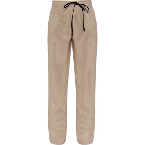 Trousers > Wide Trousers - - Victoria Beckham - Modalova