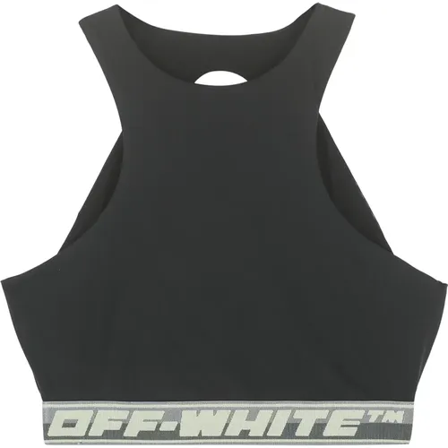 Tops > Sleeveless Tops - - Off White - Modalova