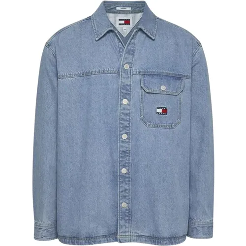 Shirts > Denim Shirts - - Tommy Hilfiger - Modalova