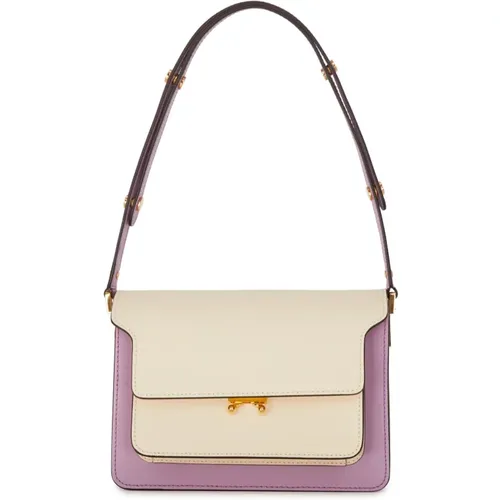 Marni - Bags > Handbags - Beige - Marni - Modalova