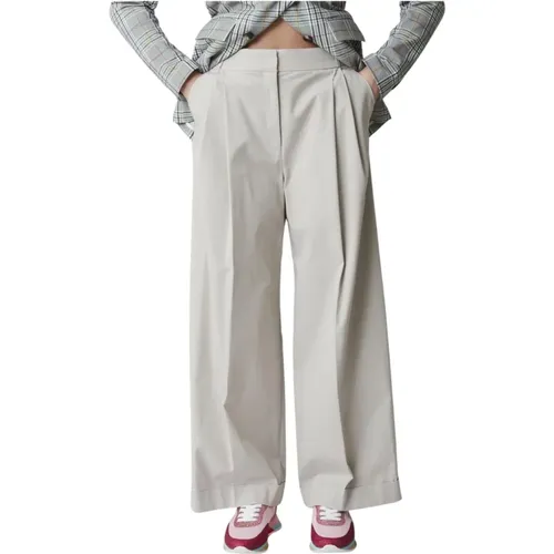 Trousers > Wide Trousers - - Via Masini 80 - Modalova