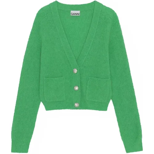 Knitwear > Cardigans - - Ganni - Modalova