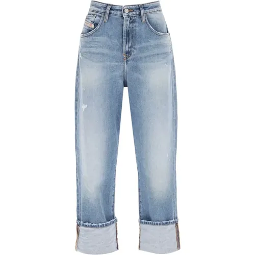 Jeans > Cropped Jeans - - Diesel - Modalova
