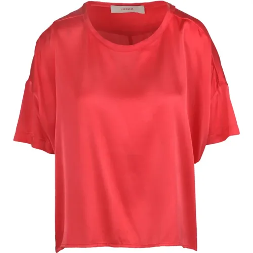 Jucca - Tops > T-Shirts - Orange - Jucca - Modalova