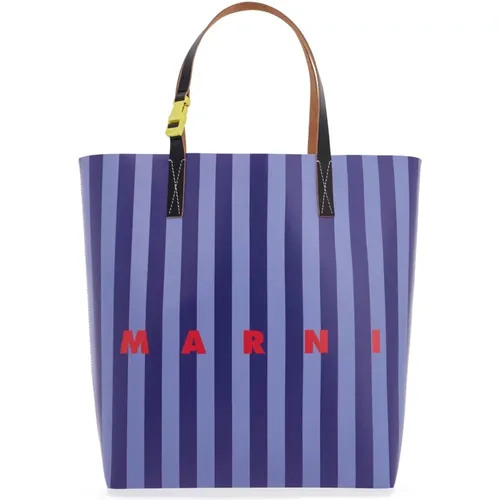 Marni - Bags > Tote Bags - Blue - Marni - Modalova