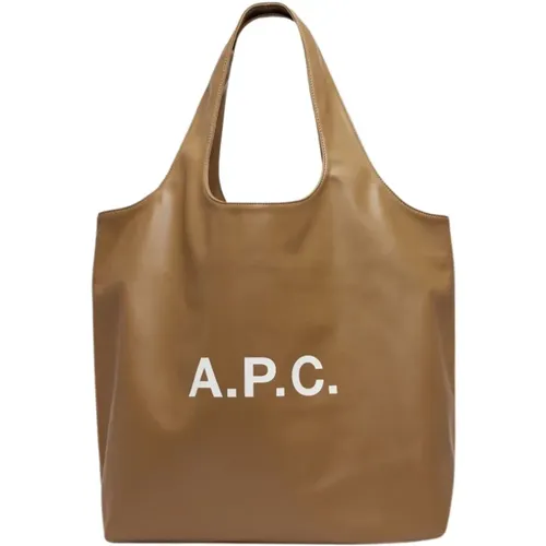 A.p.c. - Bags > Tote Bags - Brown - A.p.c. - Modalova