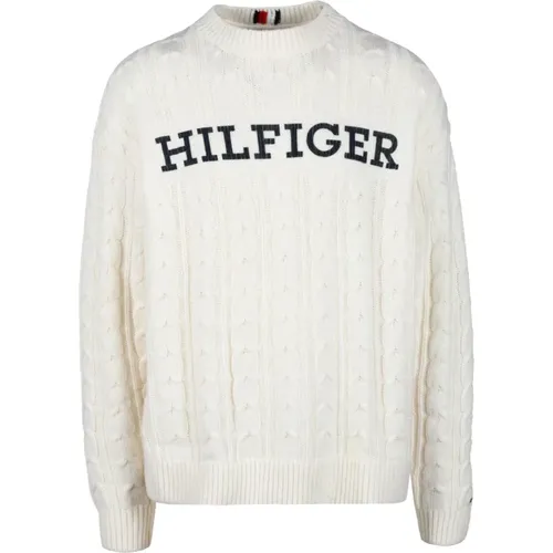 Knitwear > Round-neck Knitwear - - Tommy Hilfiger - Modalova