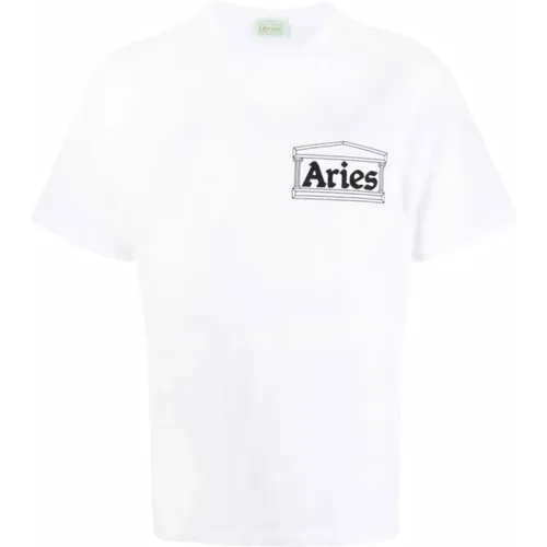 Aries - Tops > T-Shirts - White - Aries - Modalova
