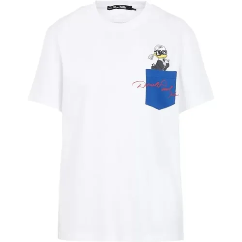 Tops > T-Shirts - - Karl Lagerfeld - Modalova