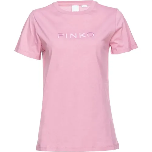 Pinko - Tops > T-Shirts - Purple - pinko - Modalova