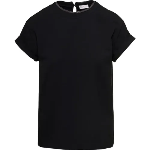 Tops > T-Shirts - - BRUNELLO CUCINELLI - Modalova