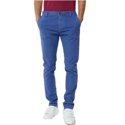 GAS - Trousers > Chinos - Blue - GAS - Modalova