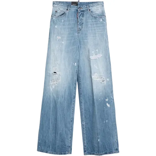 Jeans > Wide Jeans - - Dsquared2 - Modalova