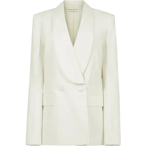 Jackets > Blazers - - Nina Ricci - Modalova