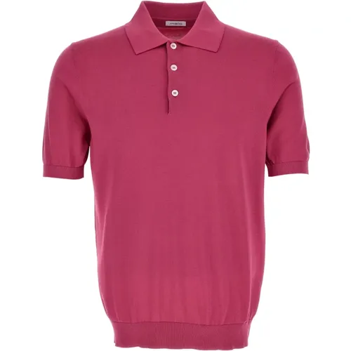 Malo - Tops > Polo Shirts - Red - Malo - Modalova