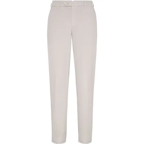 Trousers > Straight Trousers - - BRUNELLO CUCINELLI - Modalova