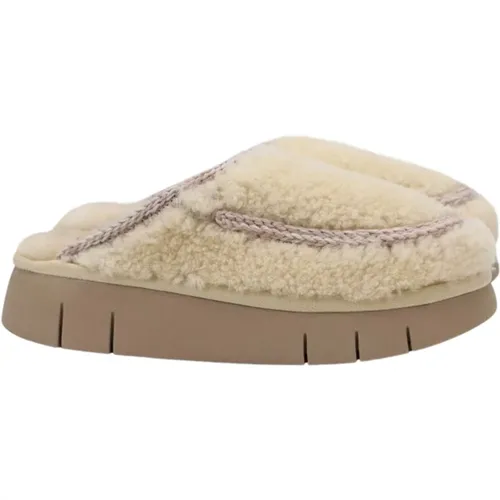 Mou - Shoes > Slippers - Beige - Mou - Modalova