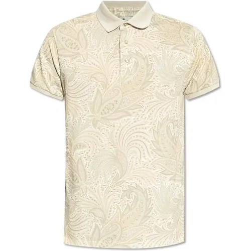 Etro - Tops > Polo Shirts - Beige - ETRO - Modalova