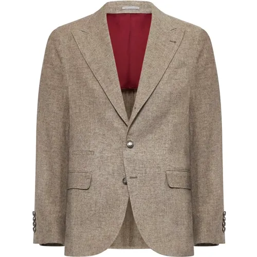 Jackets > Blazers - - BRUNELLO CUCINELLI - Modalova