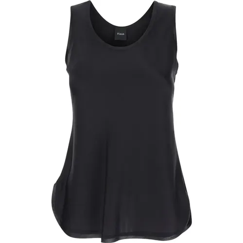 Tops > Sleeveless Tops - - Plain Units - Modalova