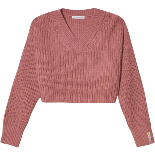 Knitwear > V-neck Knitwear - - Mar De Margaritas - Modalova