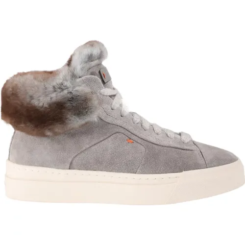 Santoni - Shoes > Sneakers - Gray - Santoni - Modalova