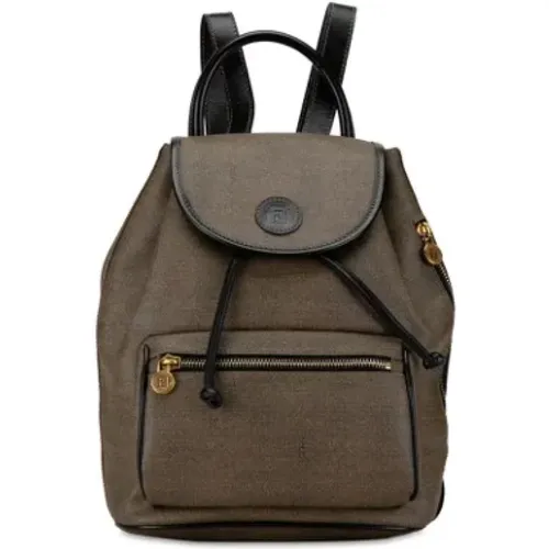 Pre-owned > Pre-owned Bags > Pre-owned Backpacks - - Fendi Vintage - Modalova