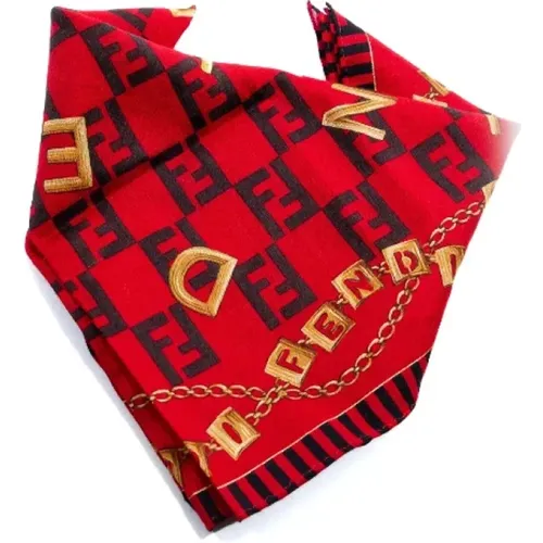 Pre-owned > Pre-owned Accessories > Pre-owned Scarves - - Fendi Vintage - Modalova