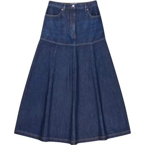 Skirts > Denim Skirts - - Munthe - Modalova