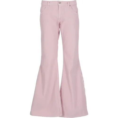 ERL - Jeans > Flared Jeans - Pink - ERL - Modalova