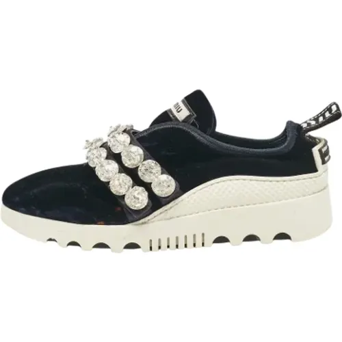 Pre-owned > Pre-owned Shoes > Pre-owned Sneakers - - Miu Miu Pre-owned - Modalova