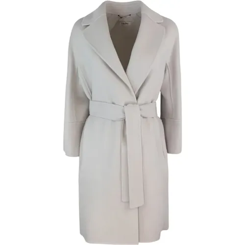 Coats > Belted Coats - - Max Mara Studio - Modalova