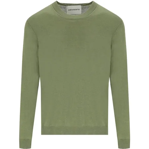 Knitwear > Round-neck Knitwear - - Amaránto - Modalova